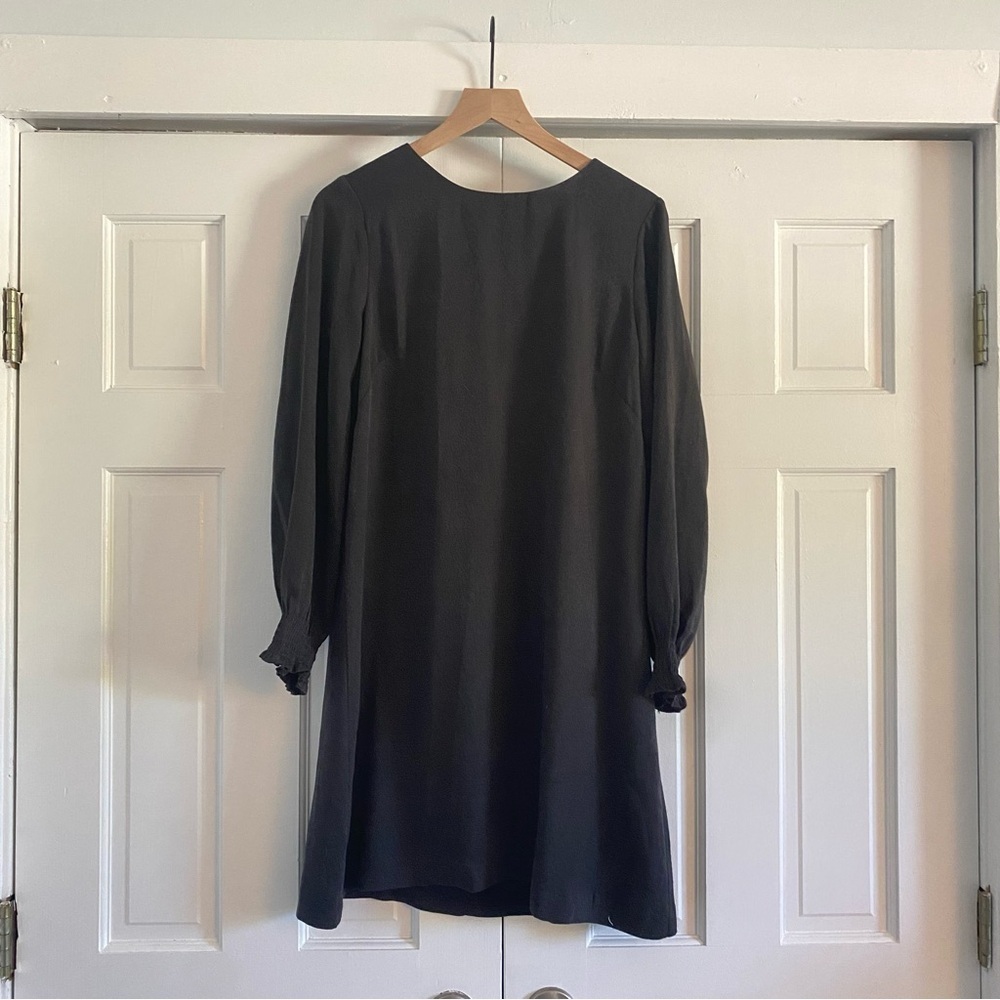 Ann Taylor Charcoal‎ Long Sleeve Dress